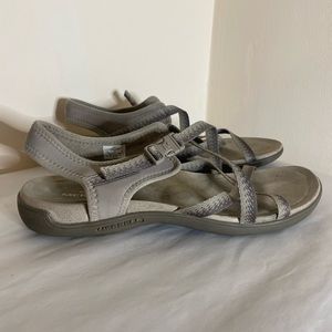 Merrell Moon sandals air cushion memory foam, women's size 10, strappy, outdoors